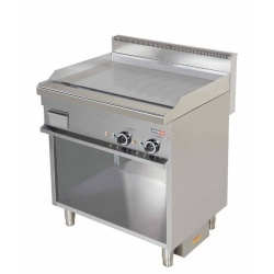 Fry top electric cu suprafata neteda cromata