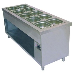 BAIN MARIE CU SPATIU DEPOZITARE 5xGN 1/1