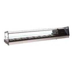Vitrina frigorifica orizontala CUBE, 8 cuve GN1/3