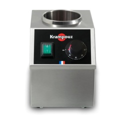 Aparat incalzit topping cu 1 sticla dispenser