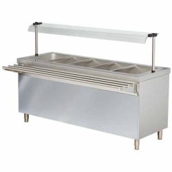 Bain marie cu dulap cald, 5xGN1/1