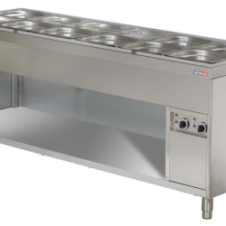 BAIN MARIE CU SPATIU DEPOZITARE 6xGN 1/1