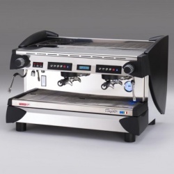 Espressor de cafea automatic cu control electronic , afișaj LCD , 2 grupuri