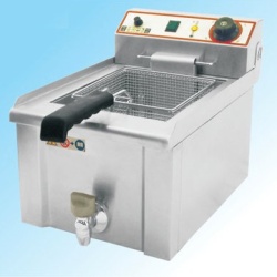 Friteuza electrica 7 litri cu supapa pentru scurgerea uleiului