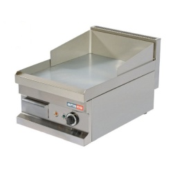 Fry top electric cu suprafata neteda cromata, 400x600mm