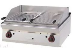 Grill cu roca vulcanica pe gaz 800x700x330mm