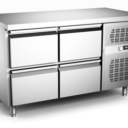 Masa rece congelare ventilata cu 2 sertare