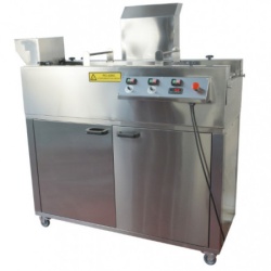 Masina tip banda pentru prajire(friteuza), blansare sau fierbere, pe gaz, 150L, banda 440mm
