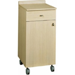 Mobilier de serviciu, furnir stejar alb, 1 usa, 450x480x950 mm