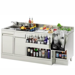 Statie cocktail varianta mare, 2000x700x900h