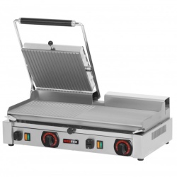 Toaster panini cu mecanism prin apasare pe placi