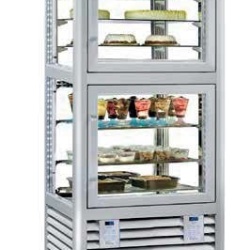Vitrina frigorifica dubla pentru produse de gelaterie/patiserie, 230+260 Litri