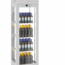 Vitrina frigorifica pentru vin 650x650x2250, 3 fete sticla