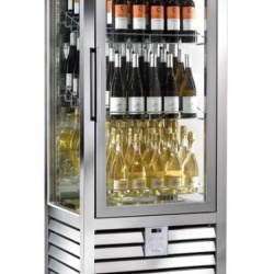 Vitrina frigorifica verticala pentru vinuri, 427 L