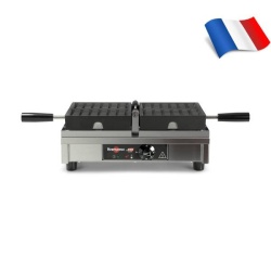 Aparat profesional de vafe 4×6 Bruxelles, 440x260xH220mm