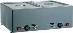 Bain Marie , temperatura diferentiata, 1x1/1 GN