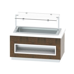 Bufet rece SELF-SERVICE 1700x1000x900 h mm , 4xGN1/1