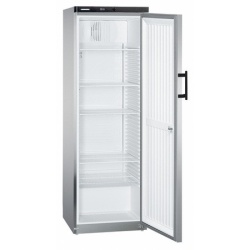 Dulap frigorific 286 l, cu racire dinamica, Argintiu