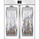 Dulap frigorific cu 2 usi din sticla pentru maturare mezeluri, 200kg, STG GREEN ALL 1500 VIP S