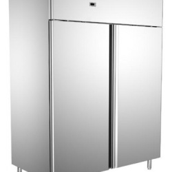 Dulap refrigerare cu 2 usi din inox, 1400 litri, GN 2/1 -5°/+10°C