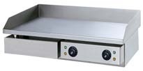 Fry top electric cu suprafata neteda