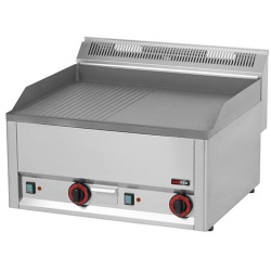 Gratar Fry-top electric neted-striat 480×650 mm