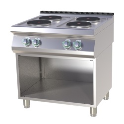 Masina de gatit electrica 4 plite rotunde cu suport