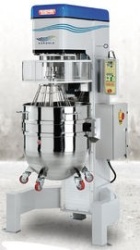 Mixer planetar 120 litri, 5 trepte viteza, control electronic