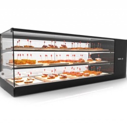 Vitrina frigorifica cu 2 rafturi, 1320x380x460mm
