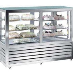 Vitrina frigorifica orizontala gelaterie-patiserie cu 2 usi 264+264 L