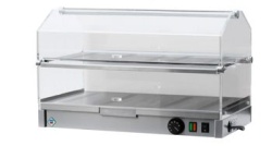 Vitrina patiserie calda, 2 rafturi