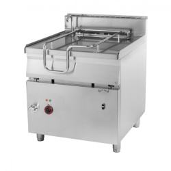 Tigaie basculanta 80 litri, electrica, actionare automata a cuvei, otel inoxidabil RM GASTRO