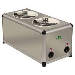 Aparat topit ciocolata pentru inghetata 2 cuve
