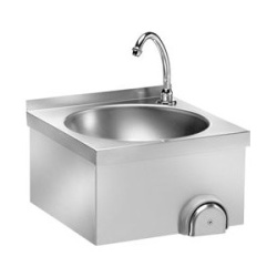 Chiuveta din inox cu actionare la genunchi