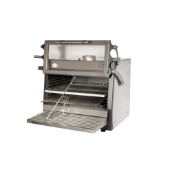 Cuptor pentru steak pe carbuni,deschidere verticala, Pira 90 LUX ED