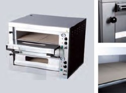 Cuptor pizza electric cu doua camere, 8 pizza
