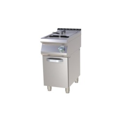 Friteuza electrica simpla 17 L pe suport inchis