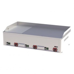 Fry top electric cu suprafata neteda/striata