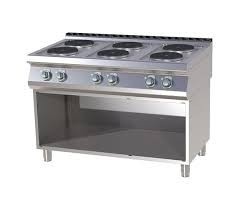 Masina de gatit electrica, 6 plite rotunde cu suport