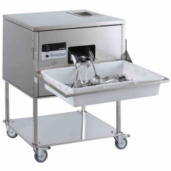 Masina de lustruit si sterilizat tacamuri 3000-3500 buc/h, FRUCOSOL SH-3000