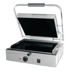 Toaster mediu cu mecanism prin apasare pe placi ceramice