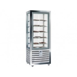 Vitrina frigorifica verticala pentru ciocolata cu 1 usa, 427 L