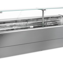 Vitrina rece ventilata pentru expunere carne 2,08 m²