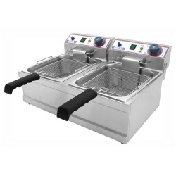 Friteuza electrica 6+6 litri