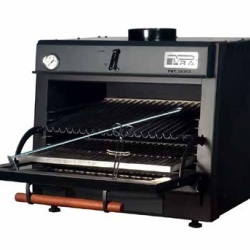 Cuptor pentru steak pe carbuni, Pira 80 LUX Black