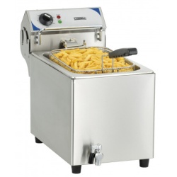 Friteuza electrica 10 litri cu robinet pentru scurgerea uleiului