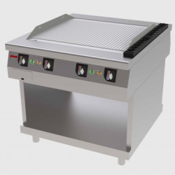 Fry top electric cu striatii 900 x 1000 mm