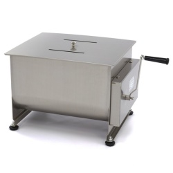 Malaxor carne manual cu 2 axe, 40 litri
