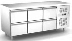 Masa rece congelare cu 6 sertare , 1795 x 700 x 850 mm