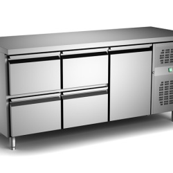 Masa rece congelare ventilata cu o usa si doua sertare